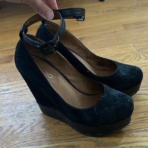 Black Aldo Platforms